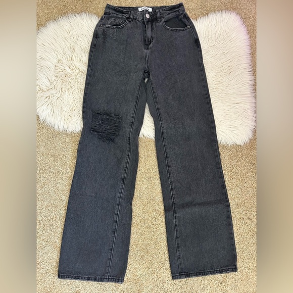 RSQ High Rise Baggy Jeans - Picture 1 of 3